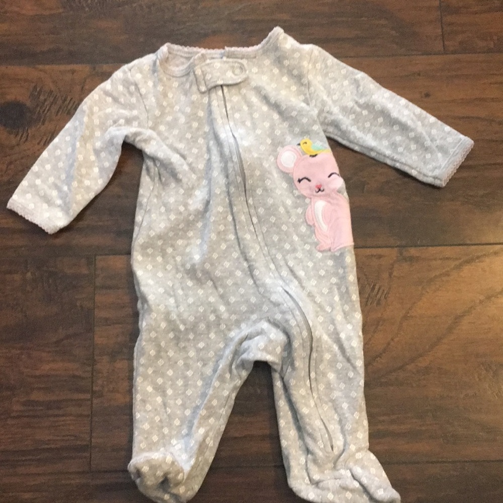 Carter’s footed mouse pajama